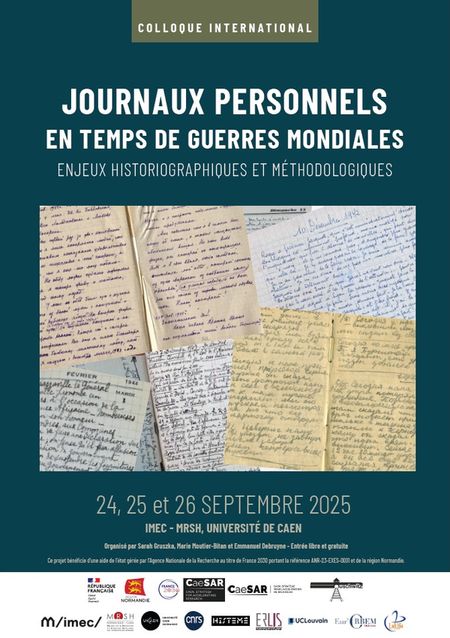 colloque journaux personnels web